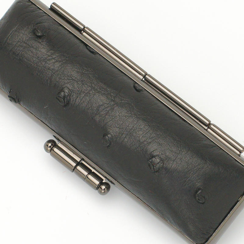 印鑑ケース プレミアムレザー オーストリッチ 16.5-18.0mm