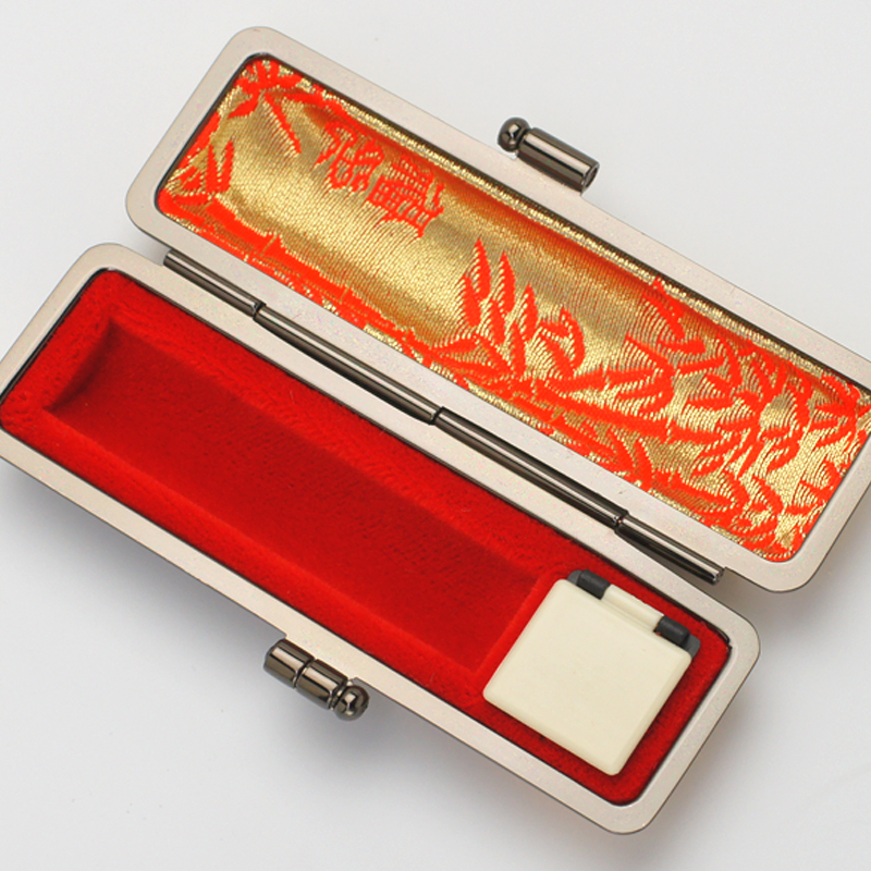 印鑑ケース プレミアムレザー カイマントカゲ 13.5-15.0mm