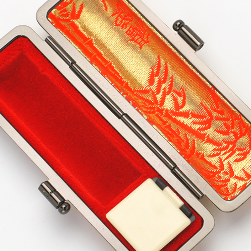 印鑑ケース プレミアムレザー カイマントカゲ 16.5-18.0mm