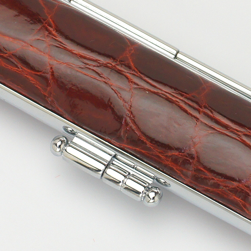 印鑑ケース プレミアムレザー ワニ 10.5-12.0mm