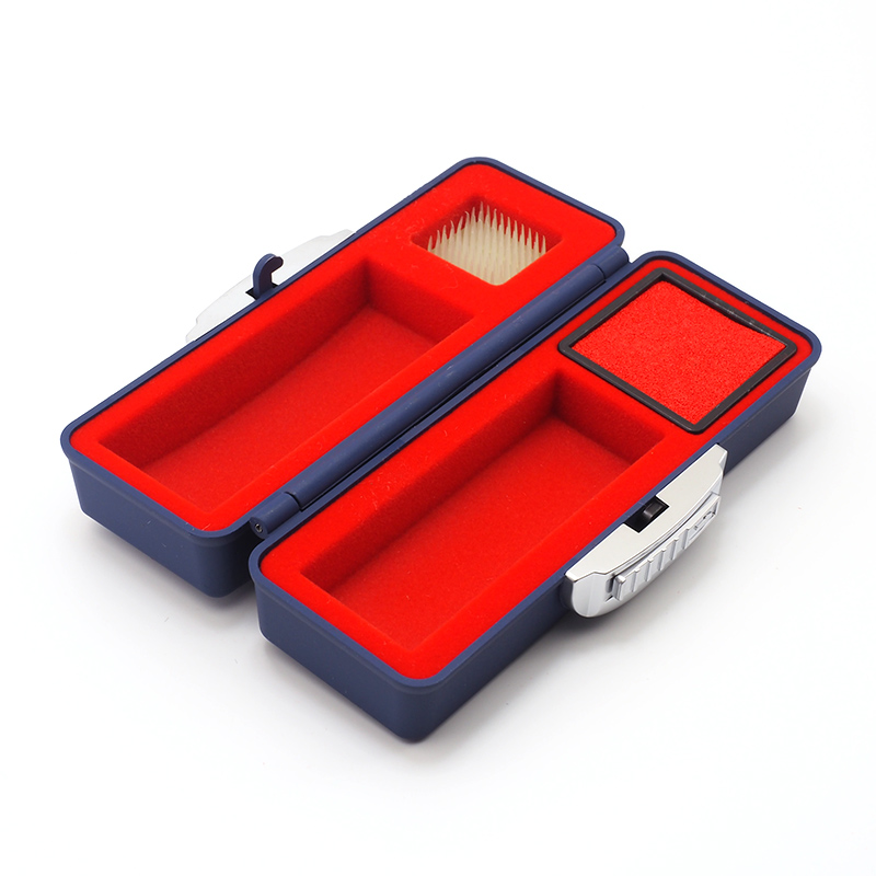 印鑑ケース プレステージ 21mm 角印用 ネイビー