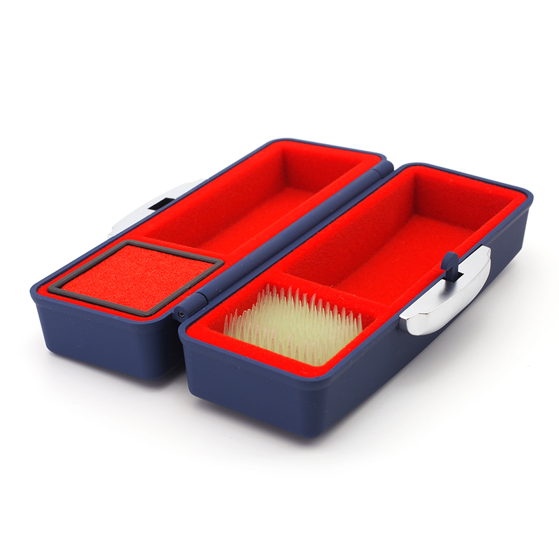 印鑑ケース プレステージ 24mm 角印用 ネイビー