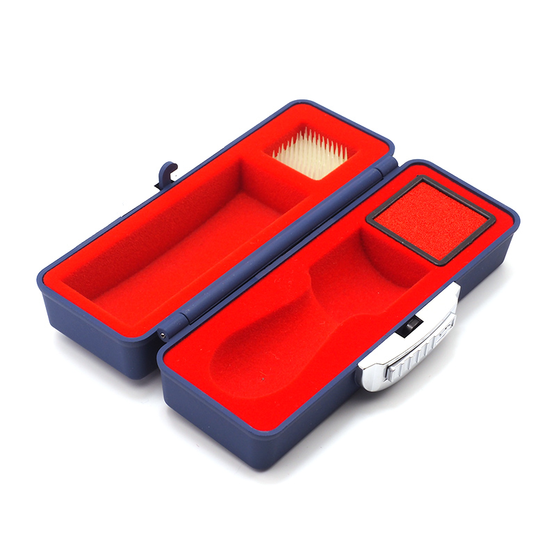 印鑑ケース プレステージ 18mm 天丸用 ネイビー