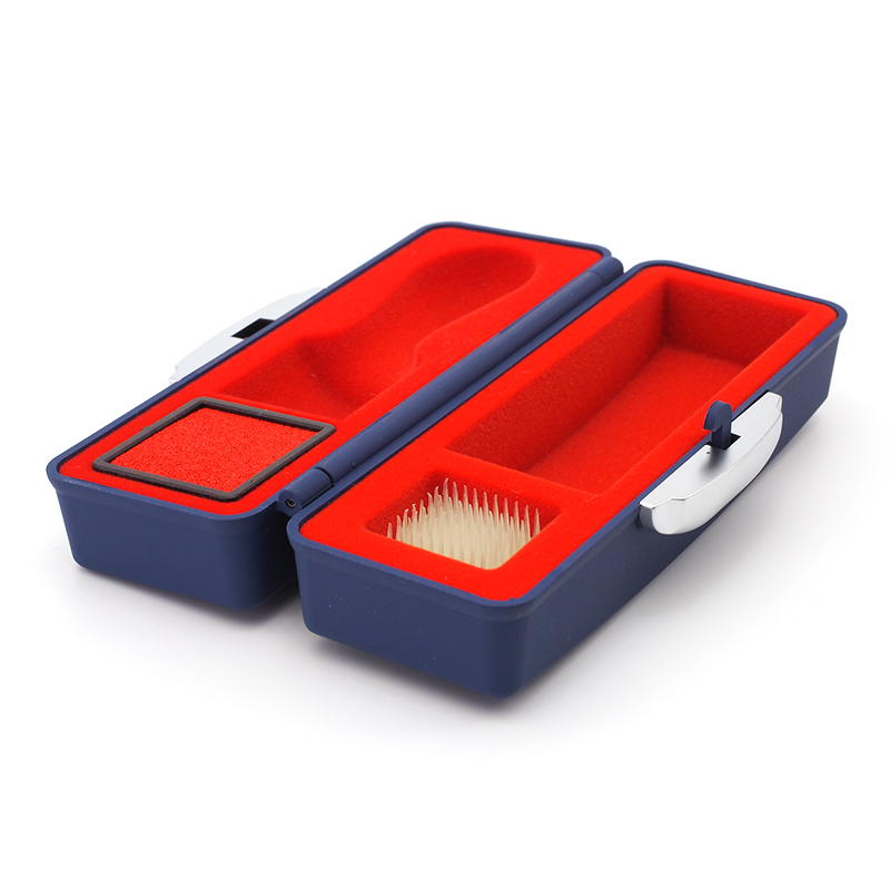 印鑑ケース プレステージ 18mm 天丸用 ネイビー