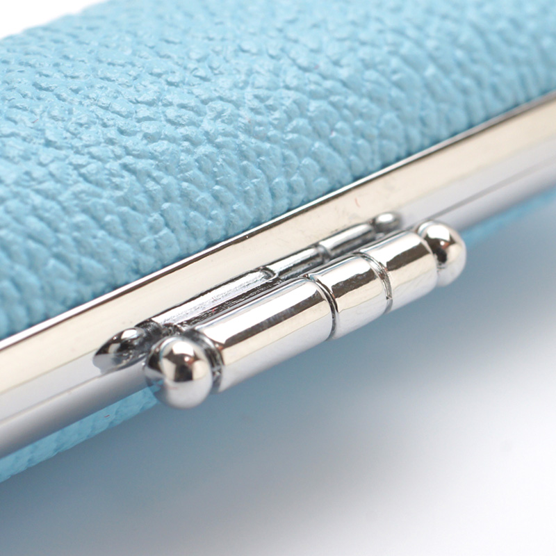 印鑑ケース パステル印鑑ケース ターコイズブルー 13.5-15.0mm