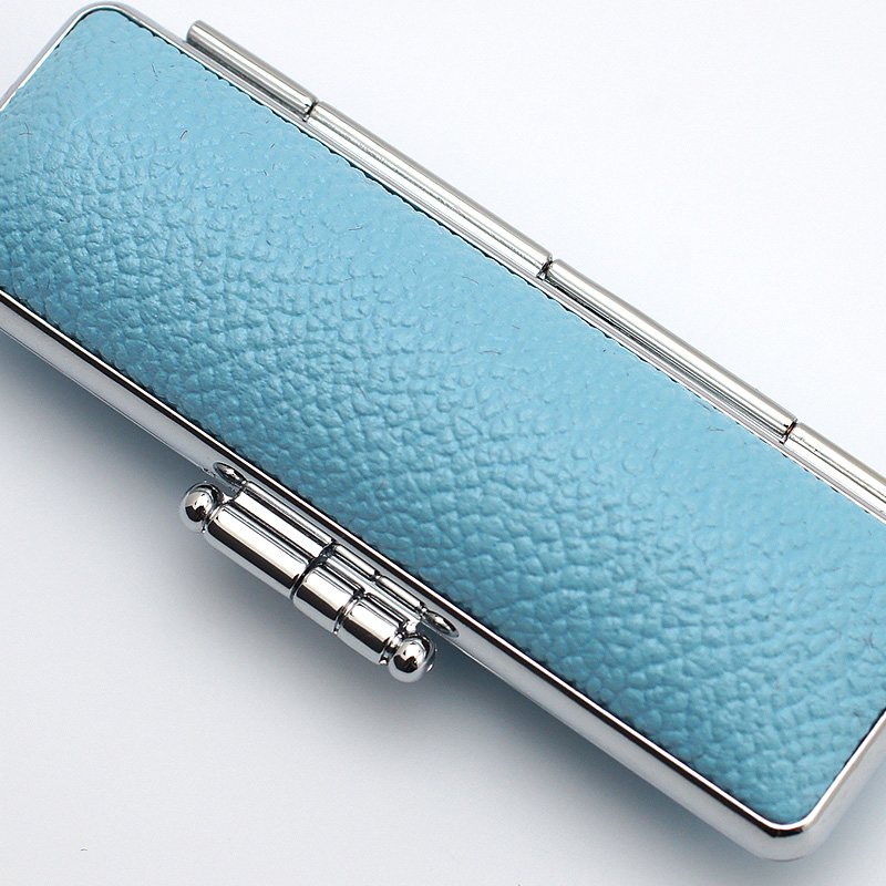 印鑑ケース パステル印鑑ケース ターコイズブルー 16.5-18.0mm