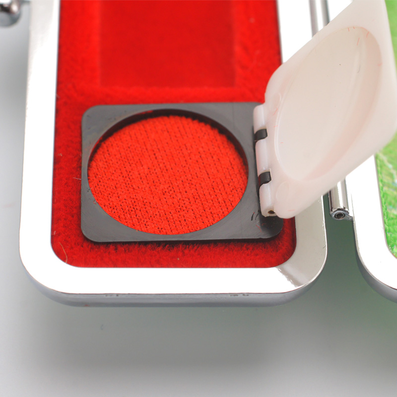 印鑑ケース 桜柄印鑑ケース グリーン 10.5-12.0mm