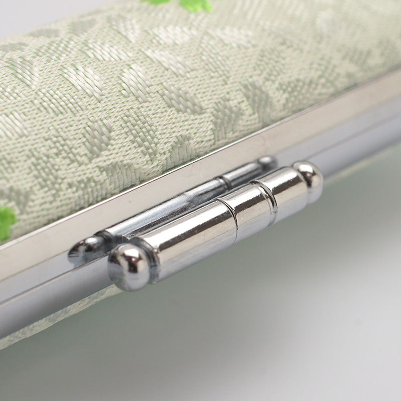 印鑑ケース 桜柄印鑑ケース グリーン 13.5-15.0mm