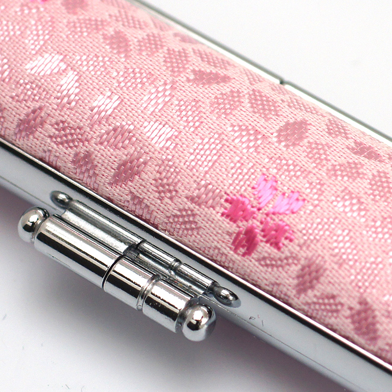 印鑑ケース 桜柄印鑑ケース ピンク 10.5-12.0mm