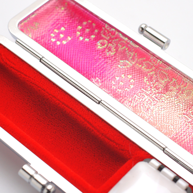 印鑑ケース 桜柄印鑑ケース レッド 10.5-12.0mm