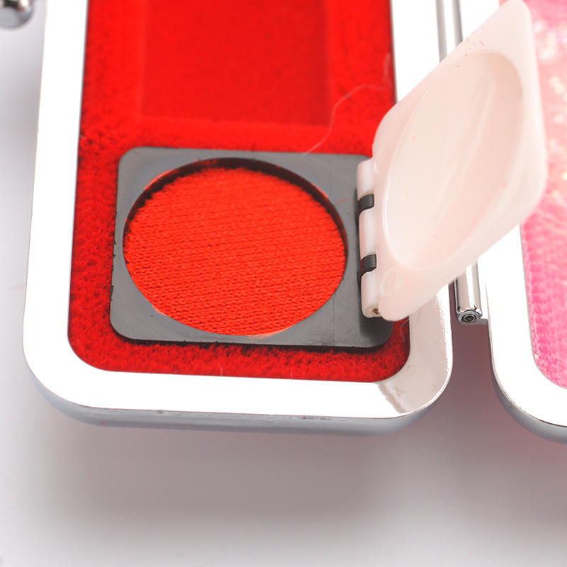 印鑑ケース 桜柄印鑑ケース レッド 13.5-15.0mm