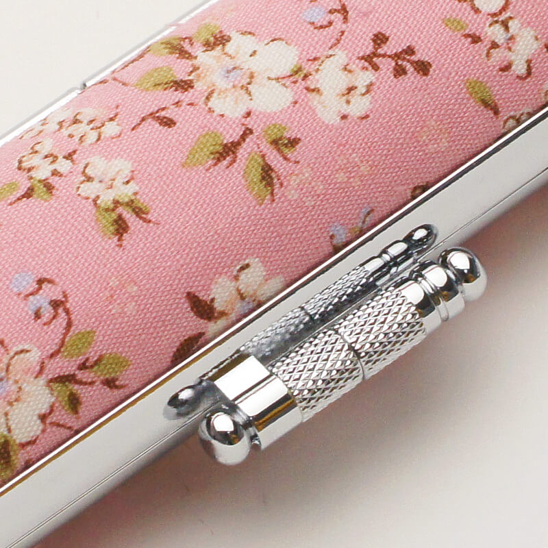 印鑑ケース サクラフラワー（桃） 13.5-15.0mm