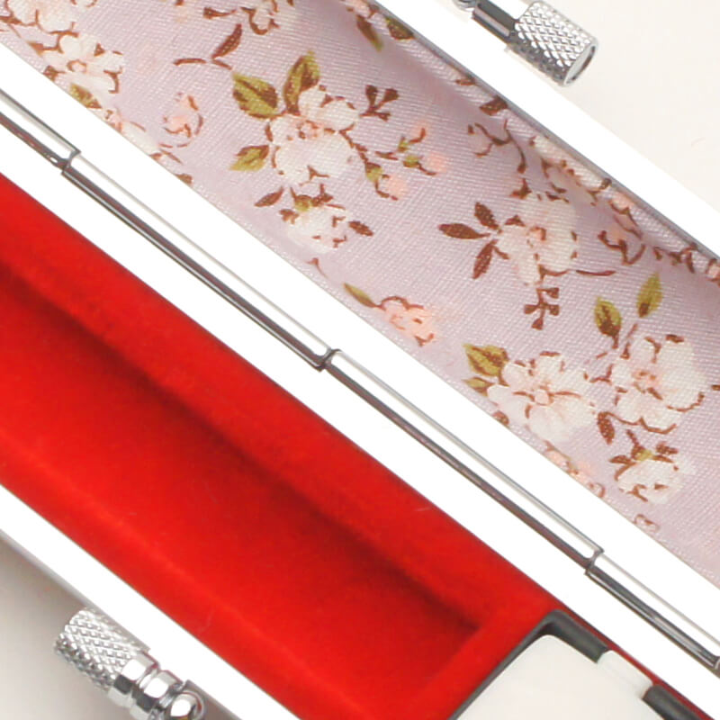 印鑑ケース サクラフラワー(紫) 10.5-12.0mm