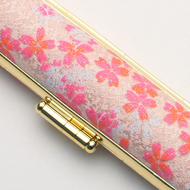 印鑑ケース 桜プリズム(ピンク) 10.5-12.0mm