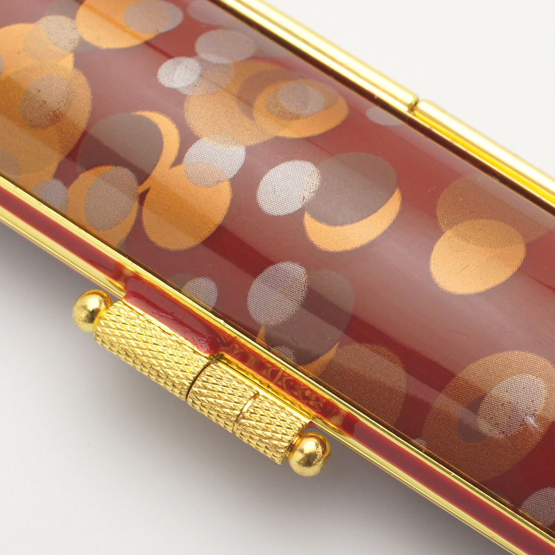 印鑑ケース 想 印鑑ケース レッド 13.5-15.0mm