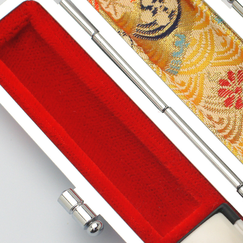 印鑑ケース かもがわ 青 10.5-12.0mm