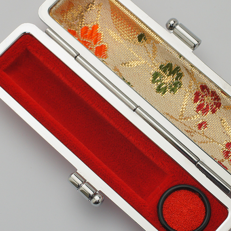 印鑑ケース トップケース 黒 10.5-12.0mm