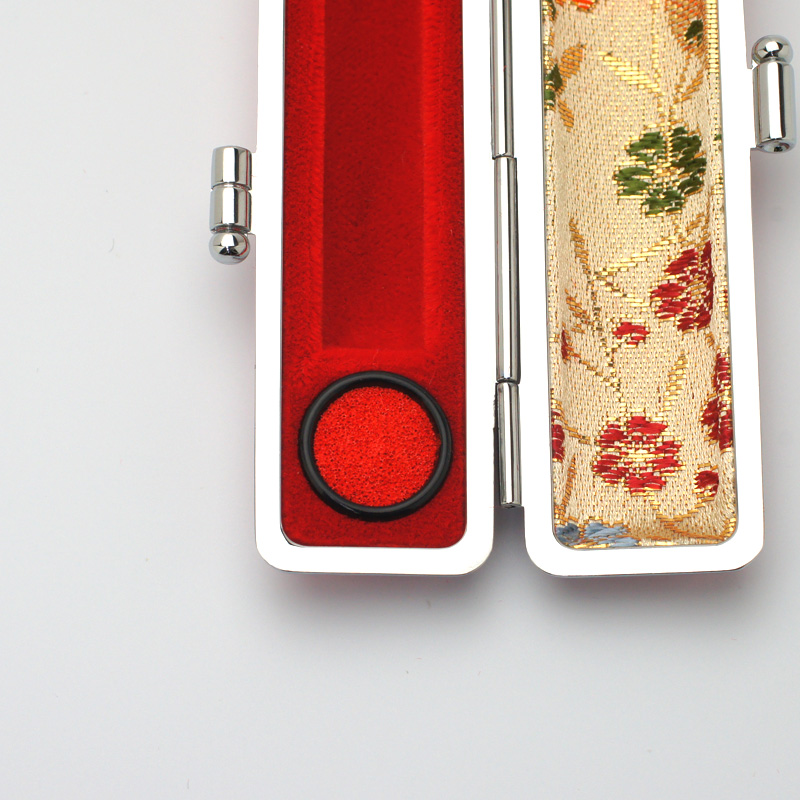 印鑑ケース「トップ」10.5-12.0mm用(黒)｜印鑑ケース.com