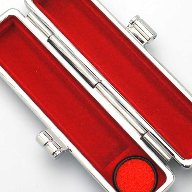 印鑑ケース ヒットケース 青（緑） 10.5-12.0mm