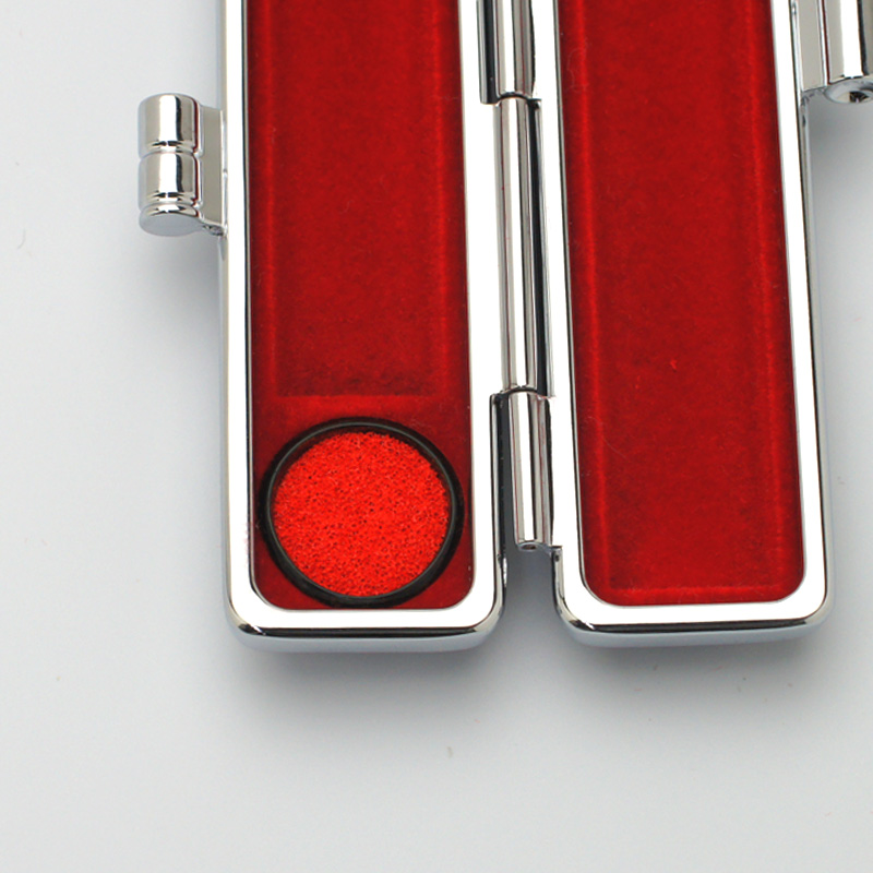 印鑑ケース ヒットケース 青（緑） 10.5-12.0mm