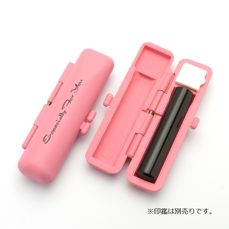 handmade ＊path ピンクベージュ　 印鑑ケース 桜柄印鑑ケース ピンク 10.5-12.0mm│女性に人気の印鑑通販