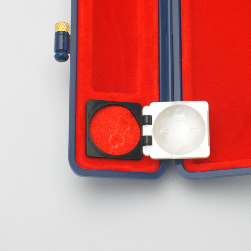 印鑑ケース キューティーケース 15 青 13.5-15.0mm