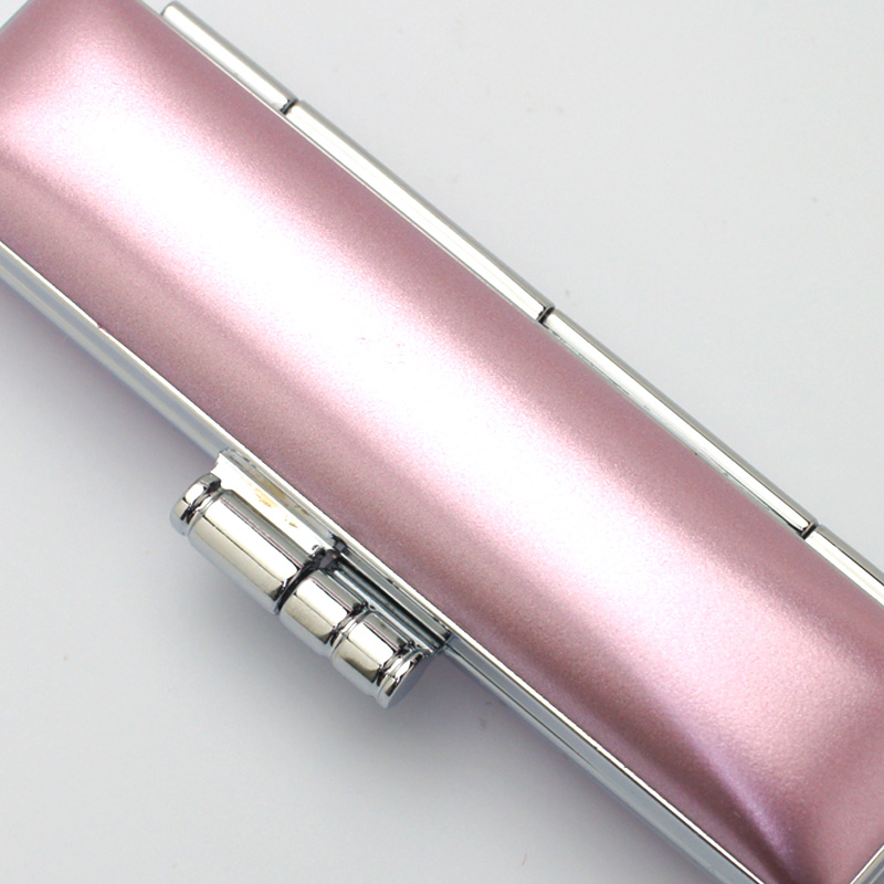 印鑑ケース ネオメタリックケース ピンク 10.5-12.0mm