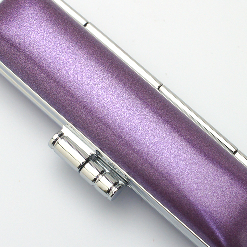 印鑑ケース ネオメタリックケース パープル 10.5-12.0mm