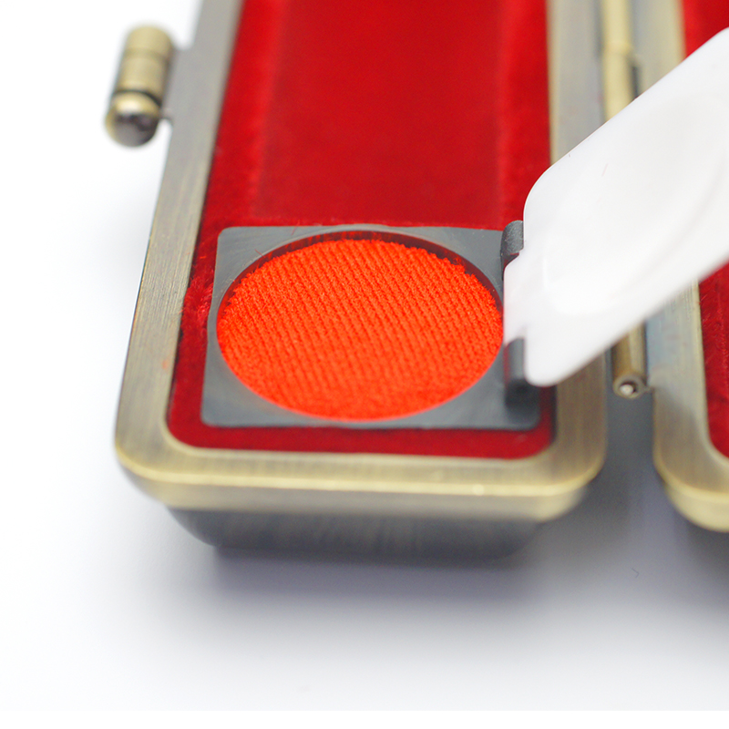 印鑑ケース ヴィンテージケース ボックス 黒 木目 10.5-12.0mm